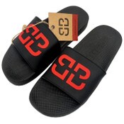 Wholesale - *OUTSIDE OF CA* MEN BLACK SLIDE SANDALS SIZE 6-11 C/P 12, UPC: 853189377056